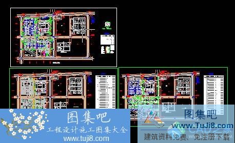 某化工厂室外给排水管道平面布置图